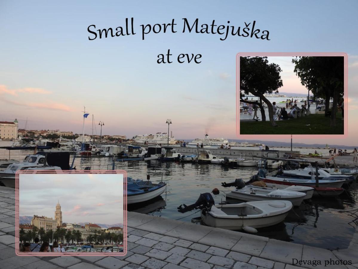 Famous Promenade Riva Apartment Split Kültér fotó