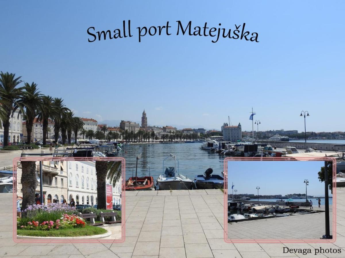Famous Promenade Riva Apartment Split Kültér fotó