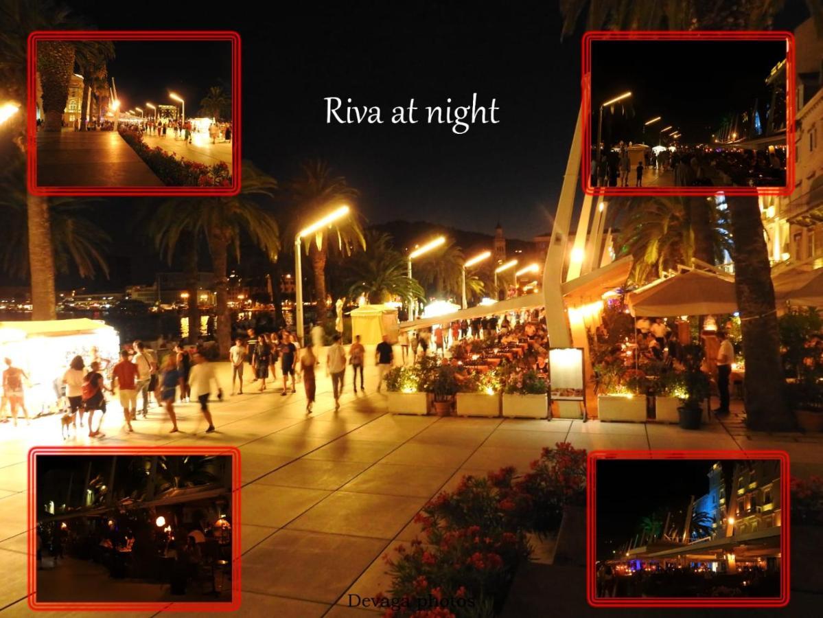 Famous Promenade Riva Apartment Split Kültér fotó